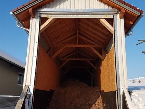 Hackschnitzelbunker